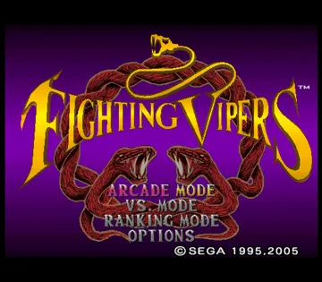 Sega Ages 2500 Series Vol. 19 - Fighting Vipers (Japan) screen shot title